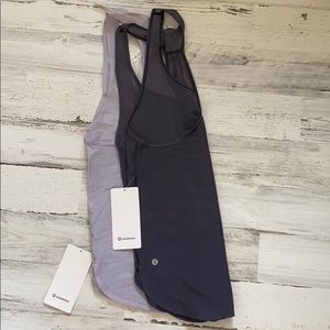 2 Lululemon 105 Singlet Size 8